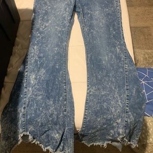 Bell bottom jeans